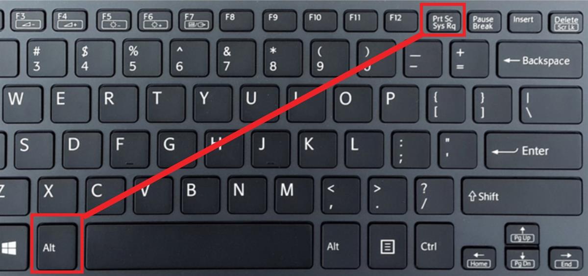 Nhấn tổ hợp phím Alt + PrtScr để chụp một cửa sổ bất kỳ