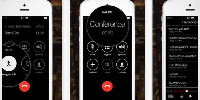 App ghi âm cuộc gọi iPhone