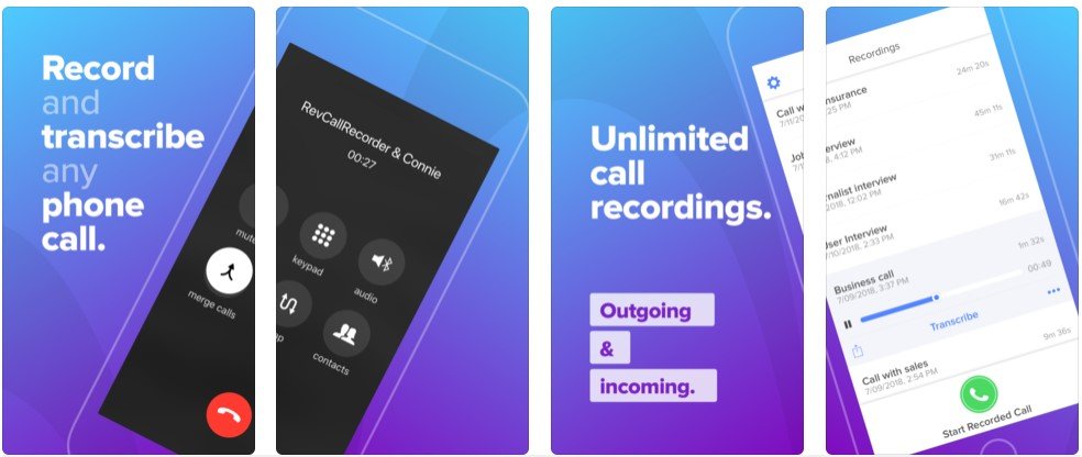 Ứng dụng Rev Call Recorder