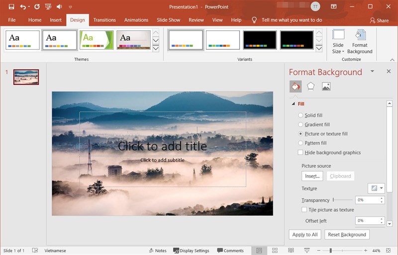 Cách làm PowerPoint đẹp và chuyên nghiệp