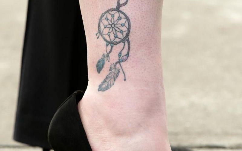 Hình xăm dreamcatcher với ý nghĩa mang lại 1 cuộc sống bình an và nhiều mơ ước