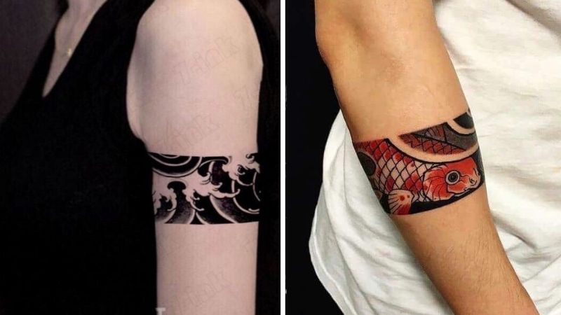 Hình xăm vòng tay Nhật cổ đại diện cho sự hoàn hảo, thống nhất