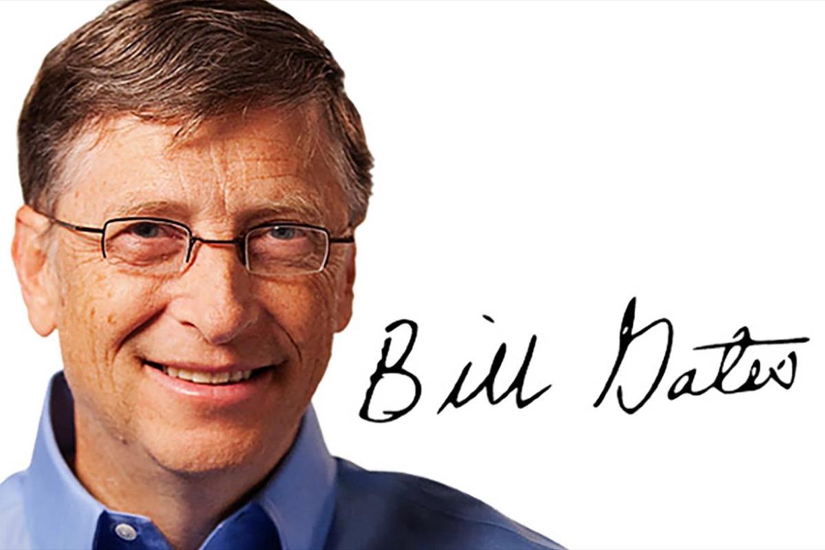 Chữ ký Bill Gates - Nhà sáng lập Microsoft