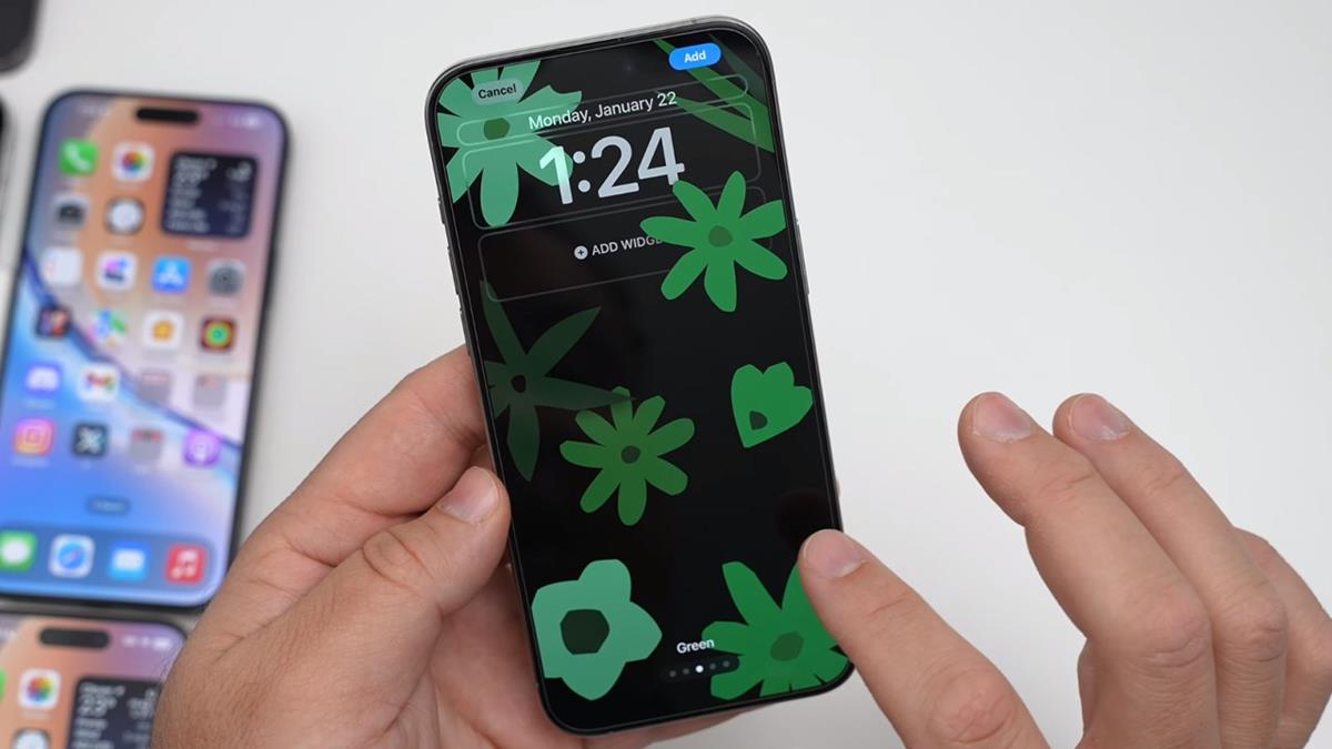 Cách cập nhật iOS 17.3 chính thức Hình nền mới chúc mừng Tháng lịch sử của Người da đen. Nguồn: zollotech