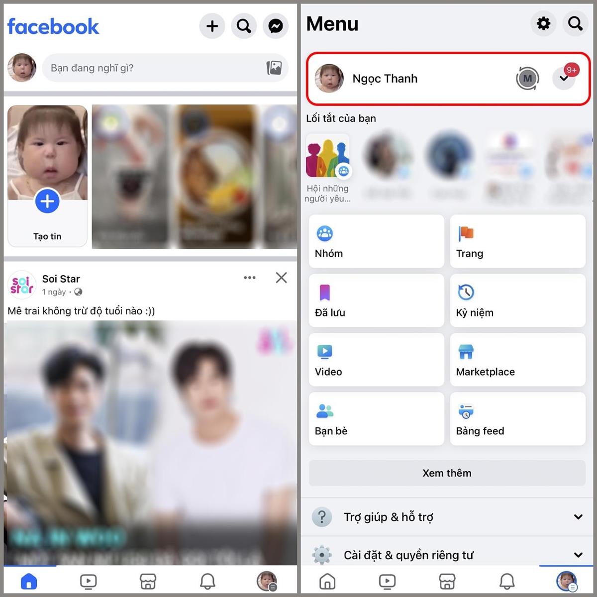 Cách lấy link bài viết, trang cá nhân, fanpage trên Facebook