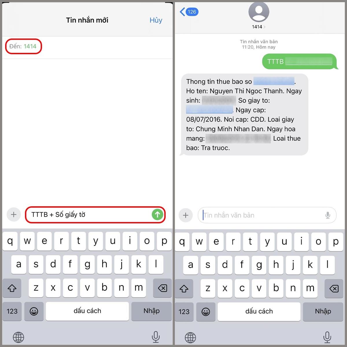 Cách kiểm tra đã đăng ký bao nhiêu SIM