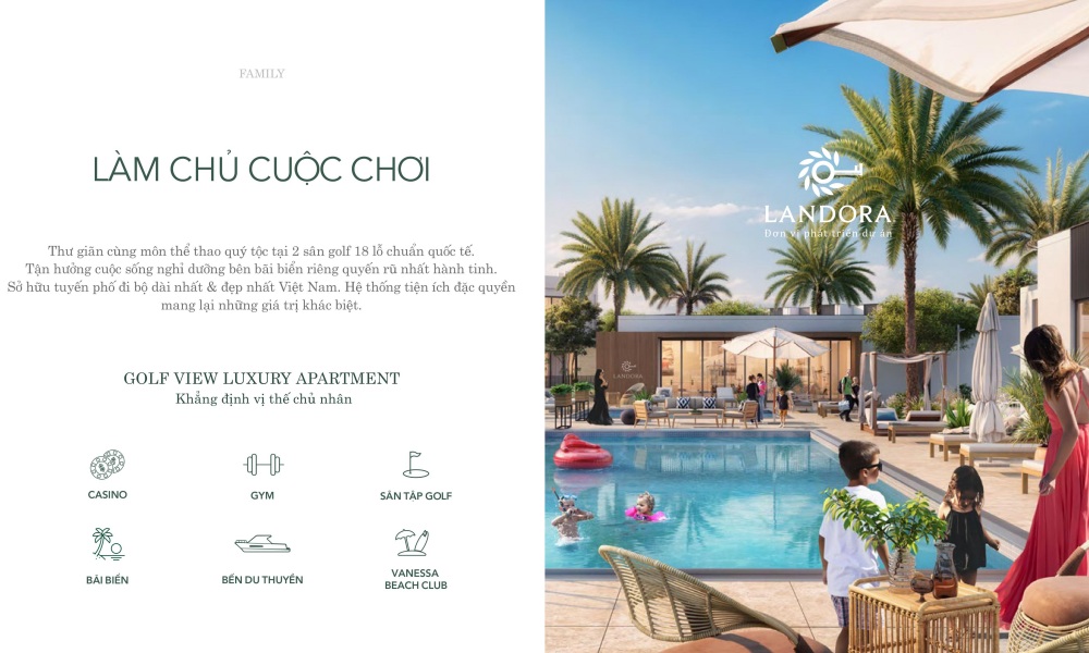 Golf View Luxury Apartment