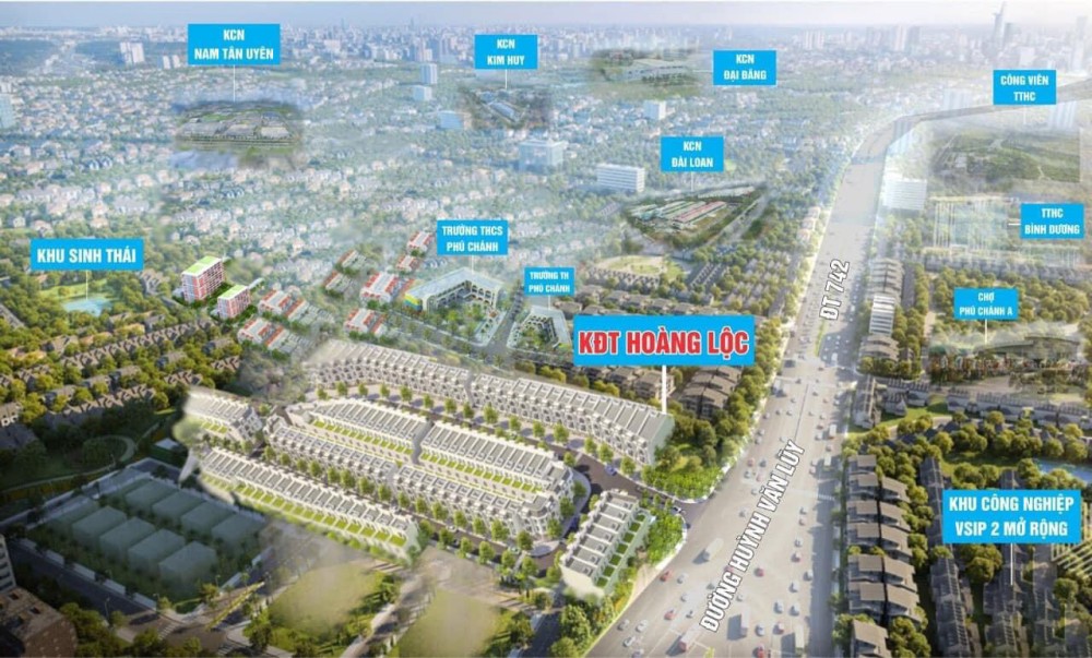 Khu nhà ở Hoàng Lộc - Dragon City 2