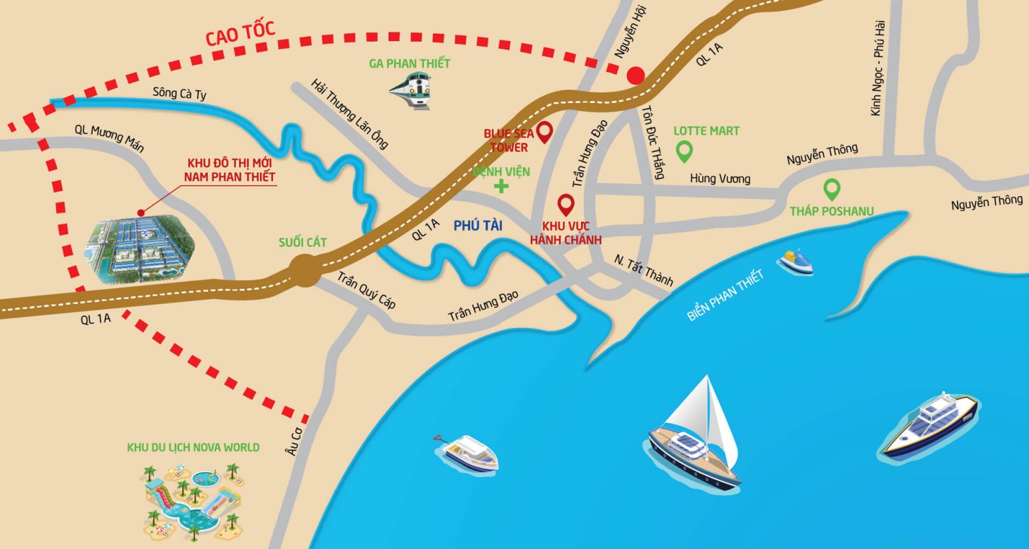 Khu đô thị mới Nam Phan Thiết Khu đô thị mới Nam Phan Thiết