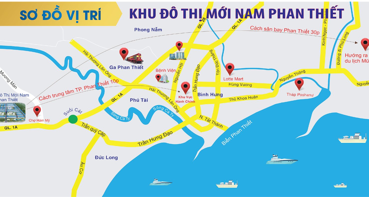 Khu đô thị mới Nam Phan Thiết Khu đô thị mới Nam Phan Thiết