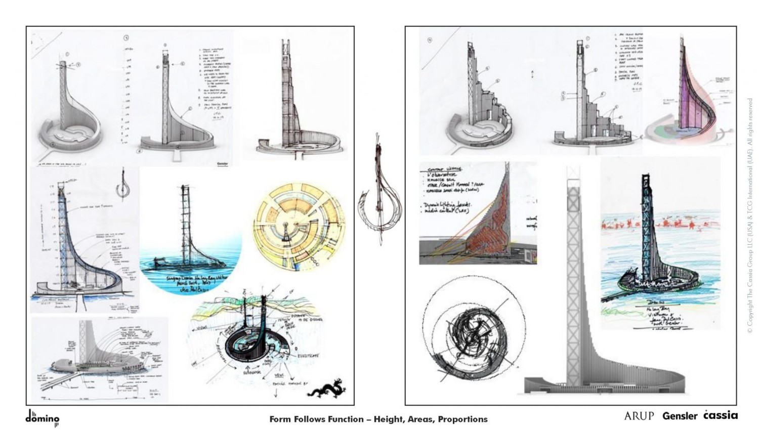 Tháp 99 tầng Domino Hạ Long