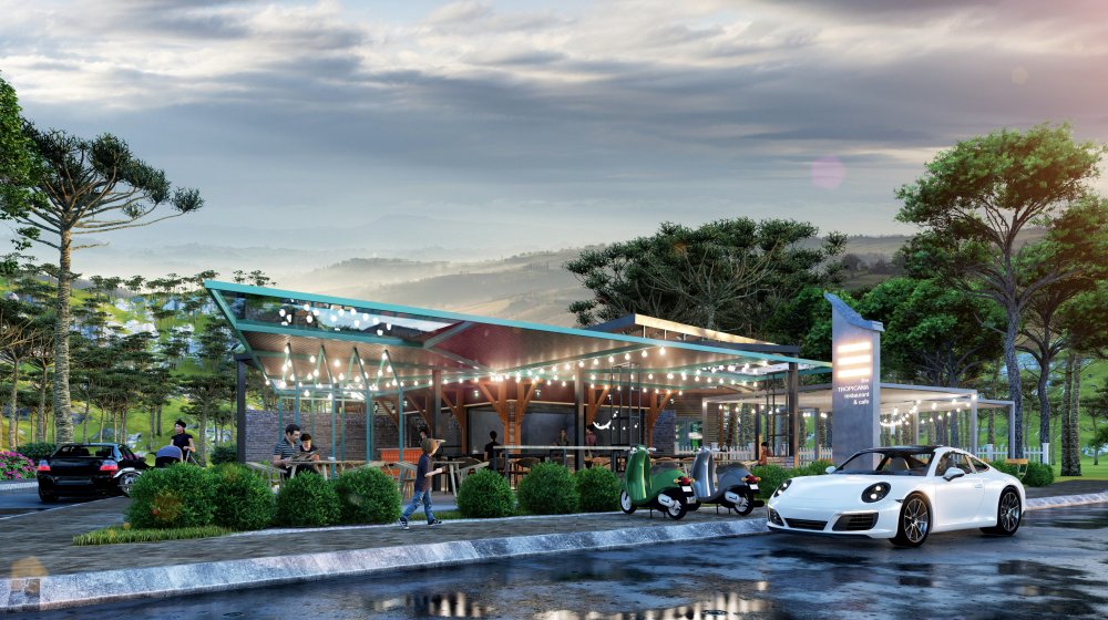 The Tropicana Garden