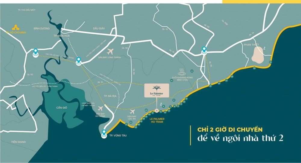 Le Palmier Hồ Tràm Le Palmier Hồ Tràm