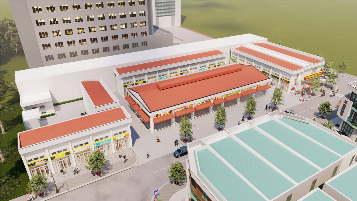 Khu nhà ở Thương mại Chợ Nhật Huy