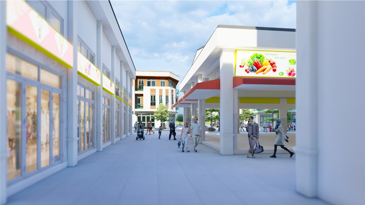 Khu nhà ở Thương mại Chợ Nhật Huy