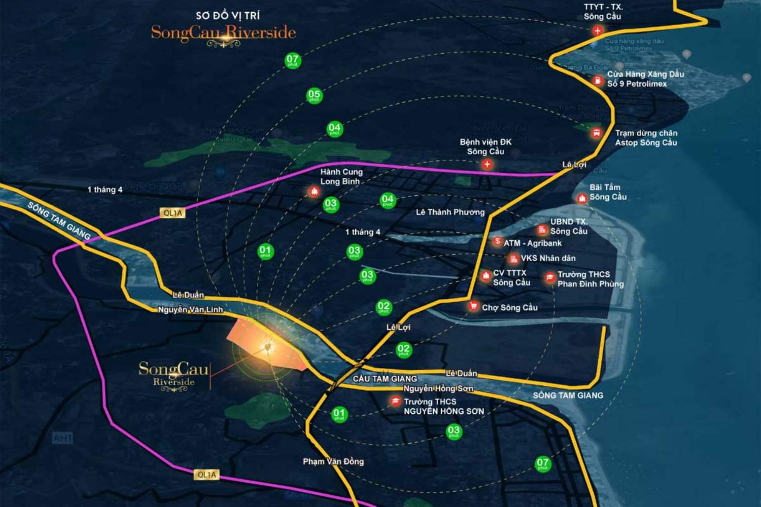 Sông Cầu Riverside