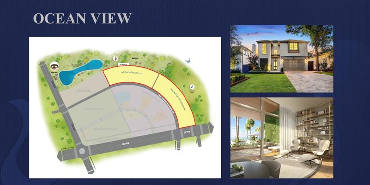 Mặt bằng phân lô khu Ocean View của Kỳ Co Gateway