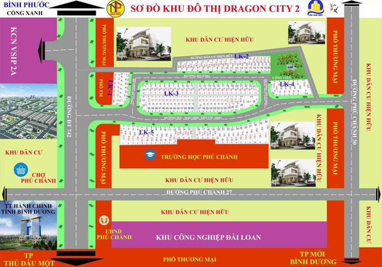 Khu nhà ở Hoàng Lộc - Dragon City 2