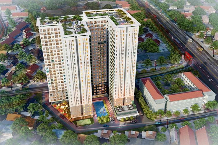 Phối cảnh dự án căn hộ Bcons Green View Bình Dương