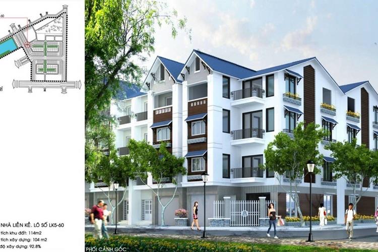 Phối cảnh dự án đất nền Hòa Bình New City