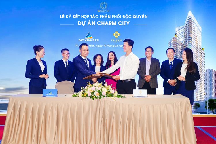 Lễ ký kết phân phối dự án căn hộ Charm City Bình Dương
