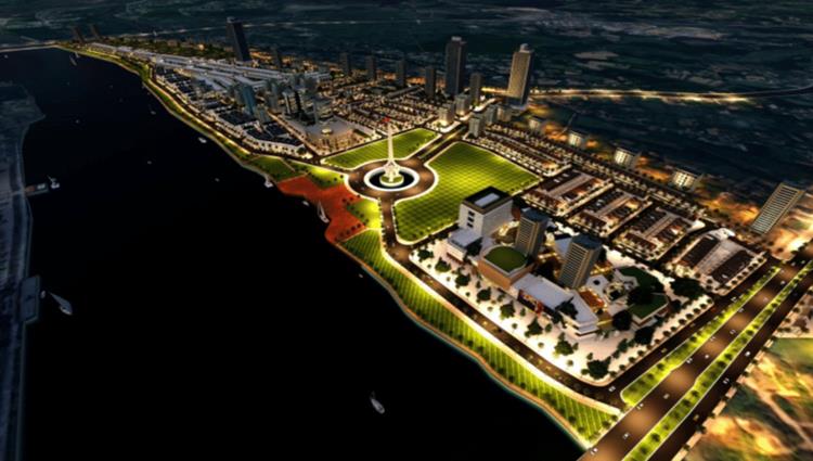 Phối cảnh dự án khu đô thị Thành Cổ Riverside Quảng Trị