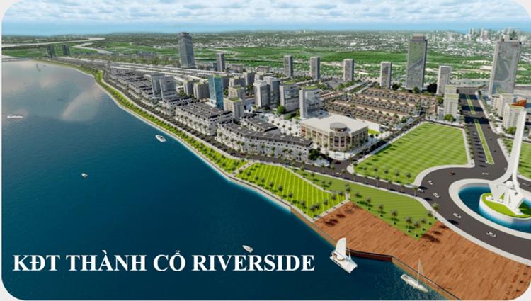 Phối cảnh dự án khu đô thị Thành Cổ Riverside Quảng Trị