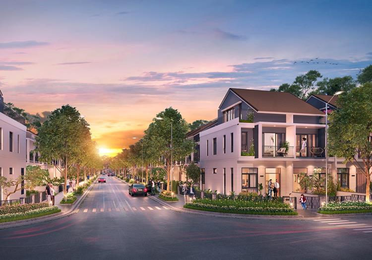 Thiết kế nhà Liên kết tại khu đô thị Gem Sky World