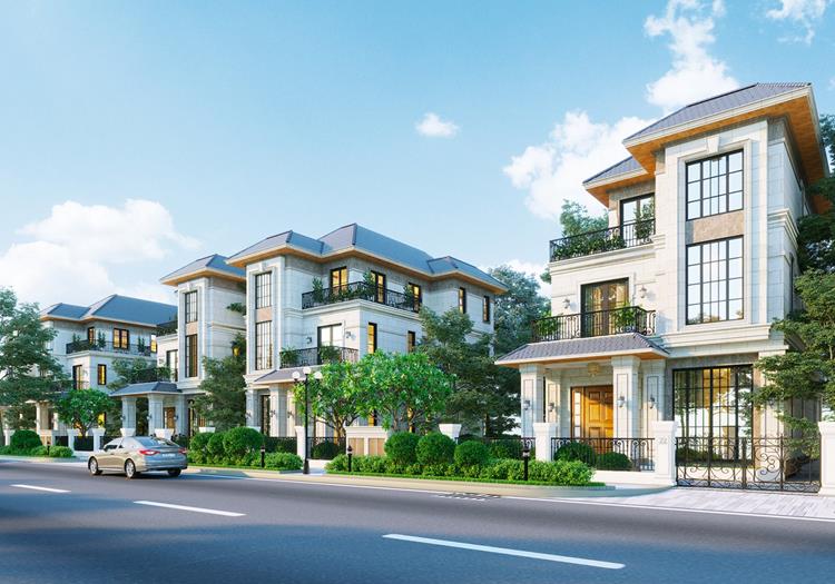 Thiết kế biệt thự đơn lập tại khu đô thị Gem Sky World