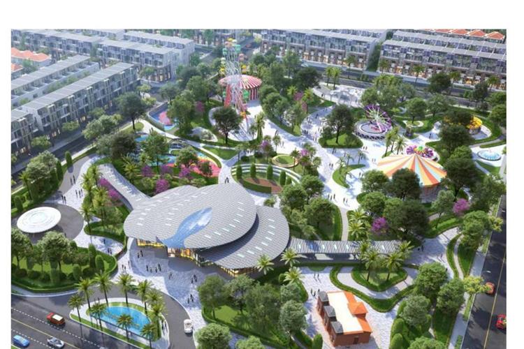 Công viên trung tâm tại dự án Gem Sky World 