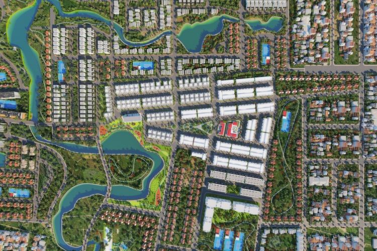 Phối cảnh dự án khu đô thị Viva Park Trảng Bom Đồng Nai