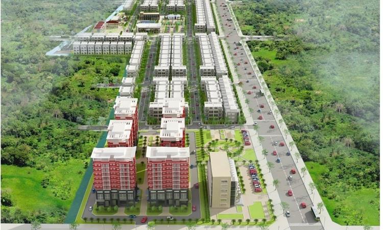 Phối cảnh dự án The Golf Village Cửa Lò Nghệ An