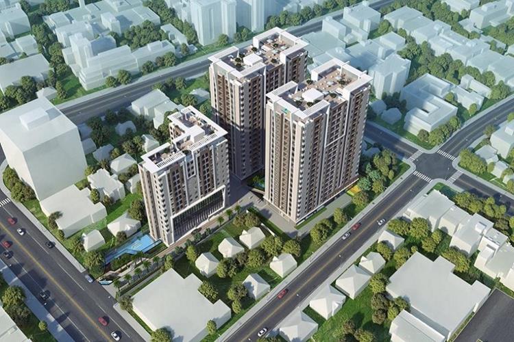 Phối cảnh dự án căn hộ Luxcity Officetel Quận 7