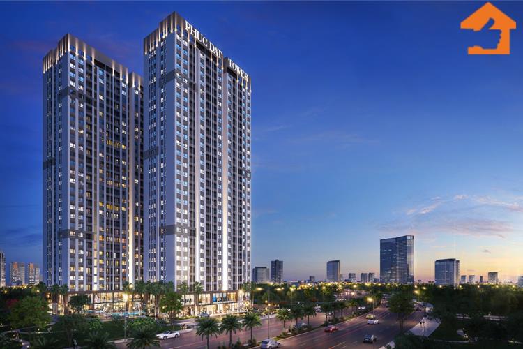 Phối cảnh chính thức dự án căn hộ Phúc Đạt Tower 