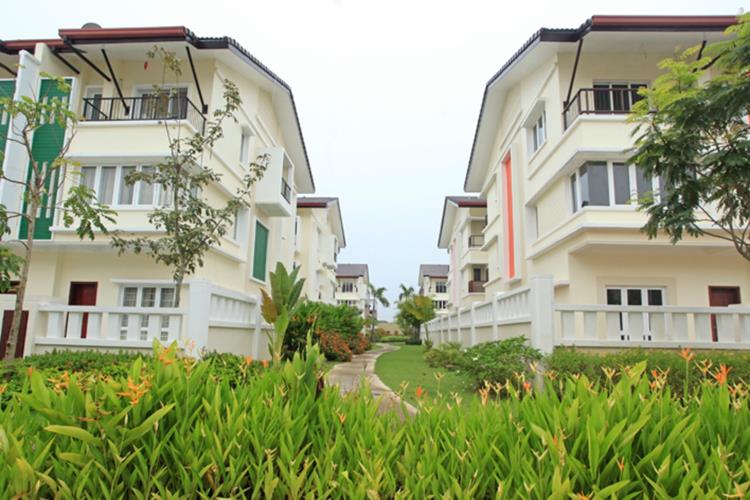 Tiến độ xây dựng nhà phố EcoLakes Mỹ Phước 