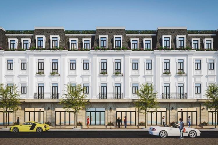 Phối cảnh nhà phố Hoàng Huy Riverside