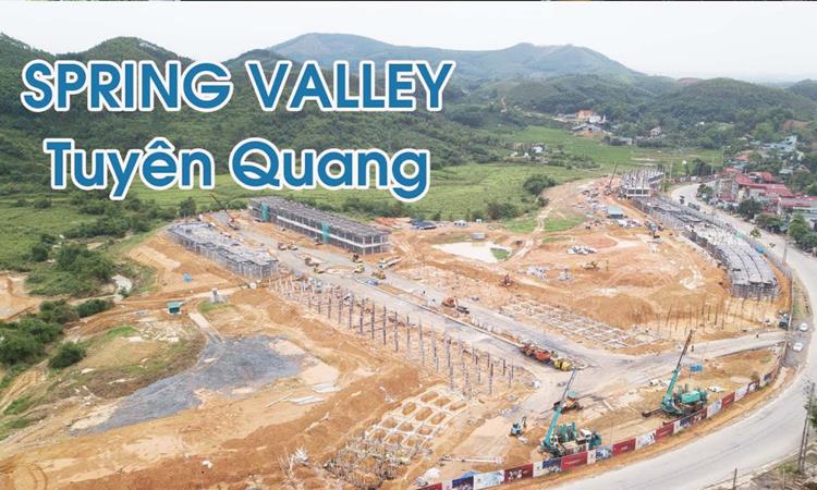 Hình ảnh thực tế dự án Spring Valley Tuyên Quang 