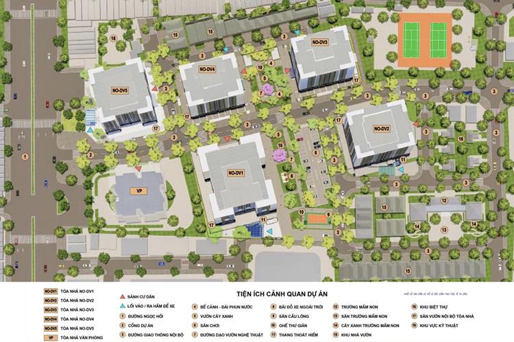 Tiện ích dự án chung cư Rose Town Hà Nội