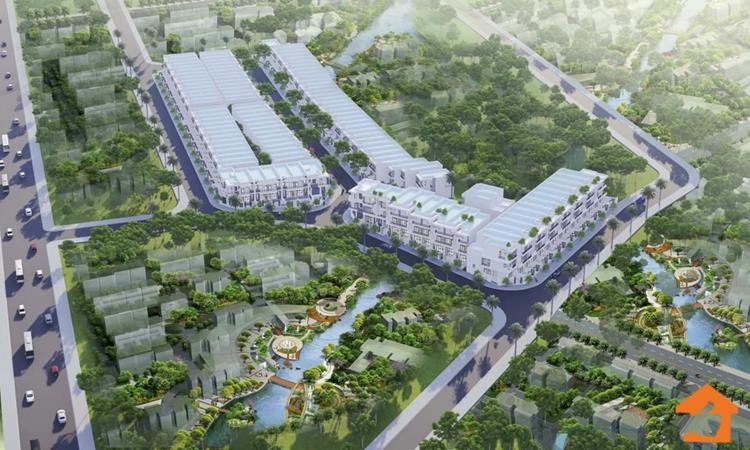 Phối cảnh dự án Khu nhà ở Thái Bình Tân Uyên