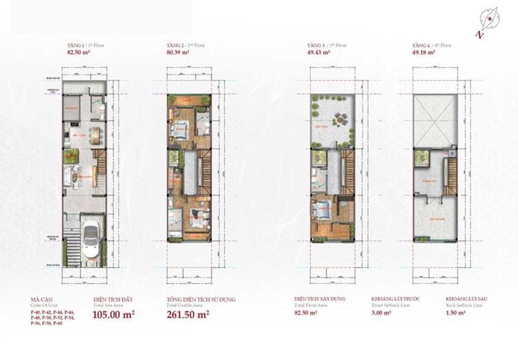 Thiết kế dự án nhà phố Takara Residence Chánh Nghĩa