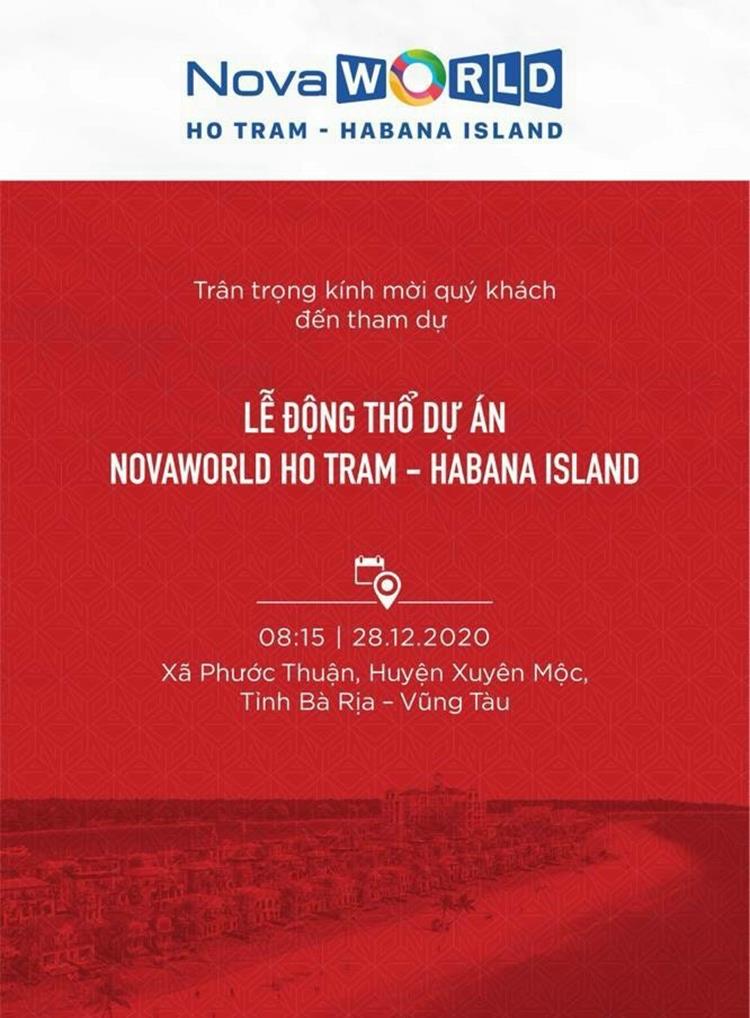 Lễ động thổ chính thức Habana Island Hồ Tràm