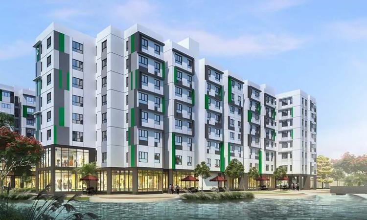 Phối cảnh Block C