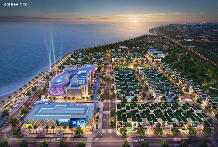 Phối cảnh dự án Lagi New City Bình Thuận