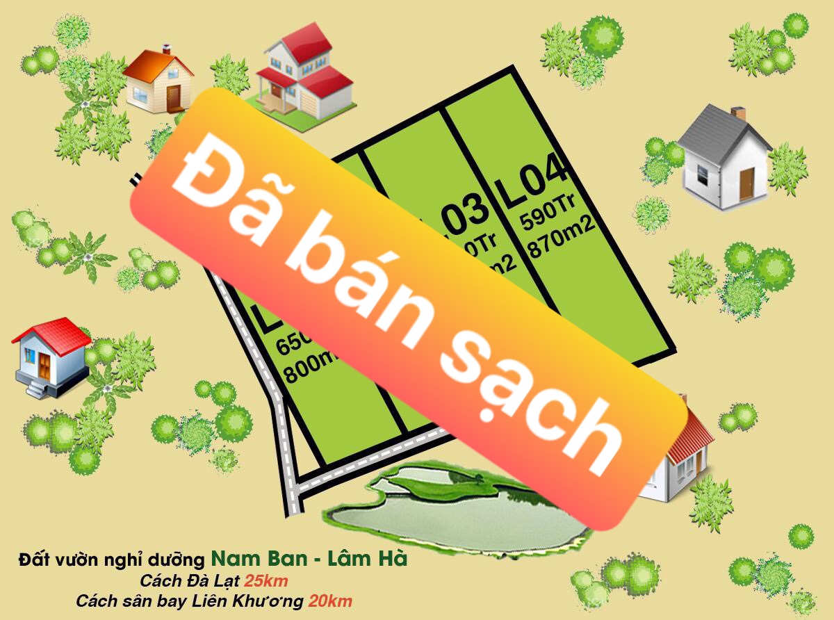 Bán Đất vườn Đà Lạt ngay Đức Trọng giá 590 triệu/850m2