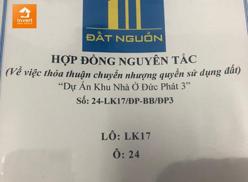 Bán lô đất Đức Phát 3, liên kết 16 ô 24 giá 690 triệu Bán lô đất Đức Phát 3, liên kết 16 ô 24 giá 690 triệu