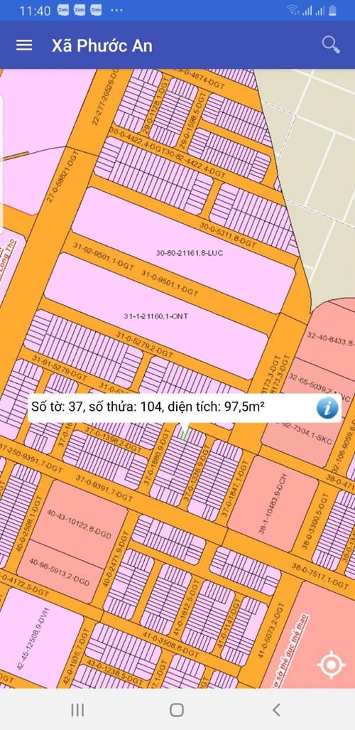 Bán Đất Phước An số 37/104 thuận lợi giao thương Bán Đất Phước An số 37/104 thuận lợi giao thương