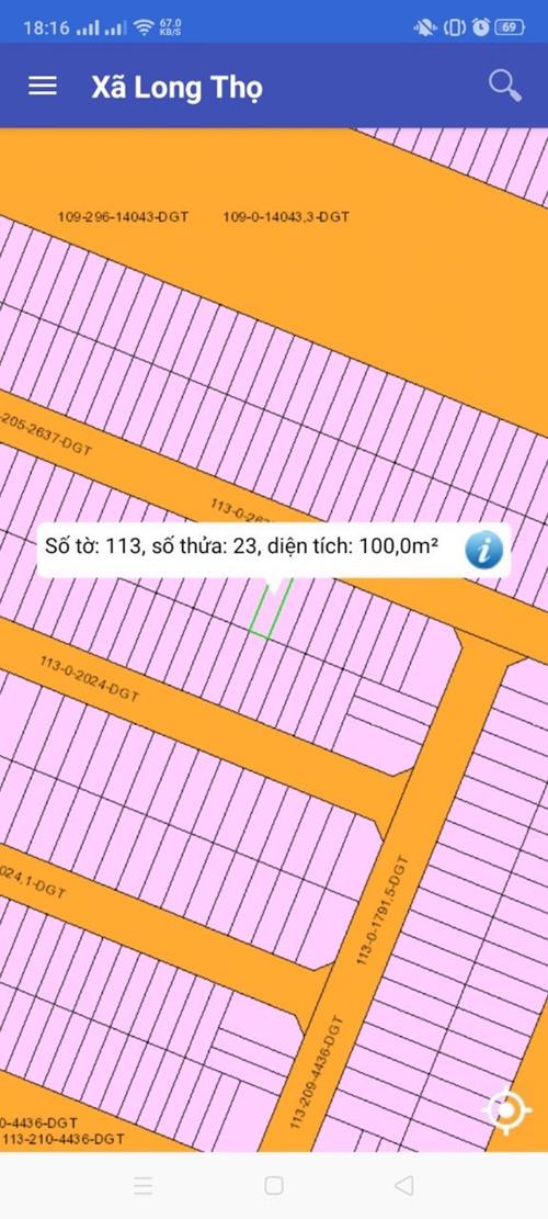 Đất HUD Long Thọ siêu đẹp lô 113/23 diện tích 100m2 Đất HUD Long Thọ siêu đẹp lô 113/23 diện tích 100m2