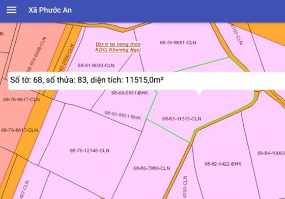 Bán đất lớn tại xã Phước An thuộc Nhơn Trạch