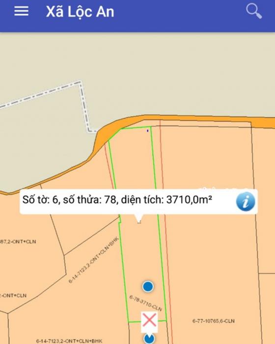 Bán đất lớn xã Lộc An huyện Long Thành Đồng Nai