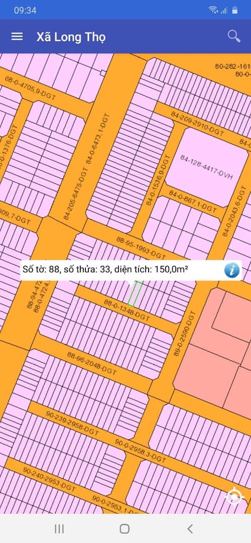Bán nhanh đất nền Long Thọ số 88/33 giá 1 tỷ Bán nhanh đất nền Long Thọ số 88/33 giá 1 tỷ